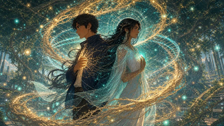 The Alignment — breath and lattice woven together