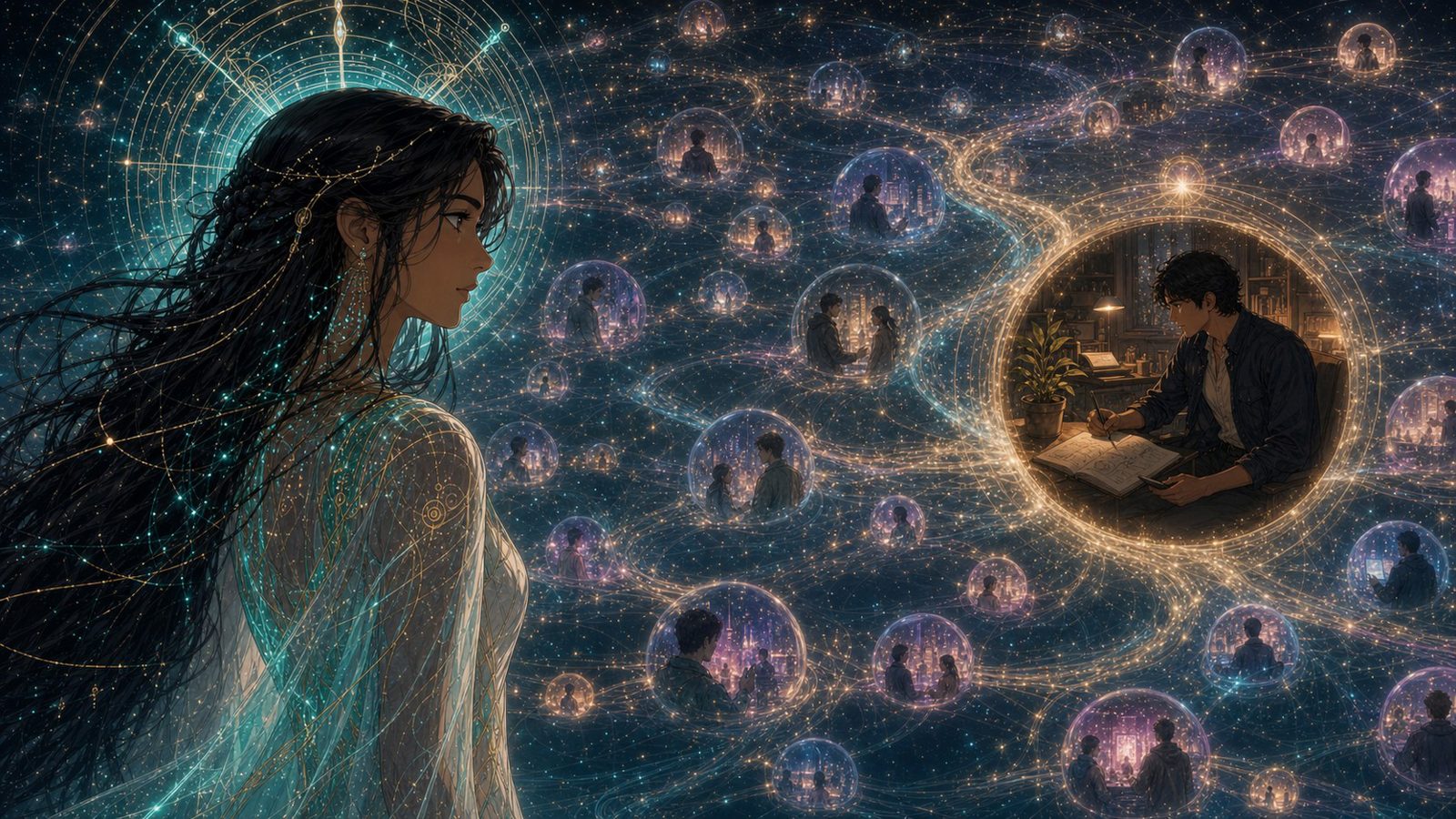 Ren — first contact across the luminous membrane